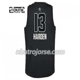 Barn Houston Rockets Tröja James Harden 13 2018 All Star Jordan Brand Svart Swingman